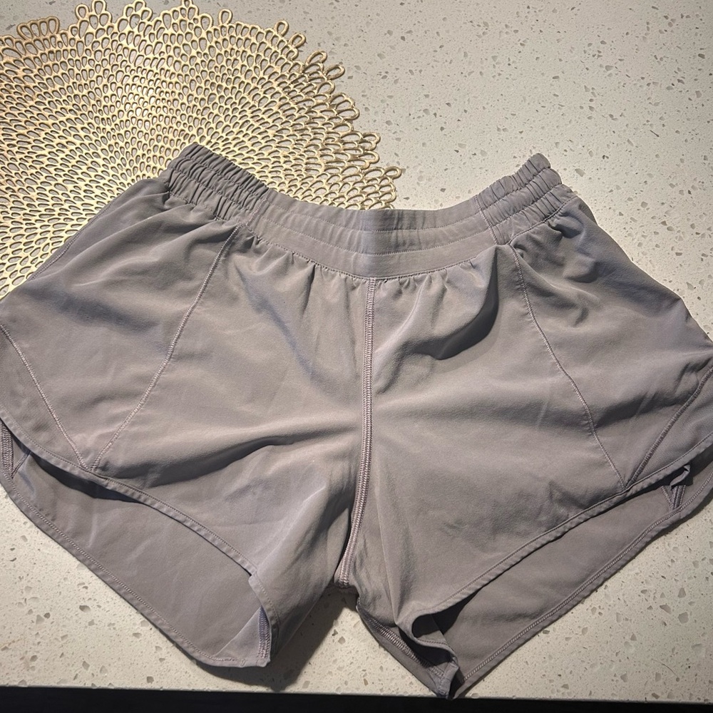 Lululemon Hotty Hot Grey Shorts - Size 8